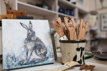 The Hare & The Hen Gallery & Craft Shop, Dalegate Market | Shopping & Cafe, Burnham Deepdale, North Norfolk Coast, United Kingdom