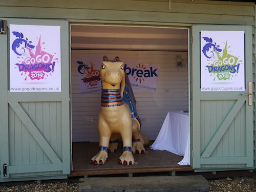 GoGoKingTuts North Norfolk Holiday, Beach Hut, Dalegate Market, Burnham Deepdale, North Norfolk Coast, PE31 8FB | Dalegate Market is hugely proud to be hosting GoGoKingTut for a few more days holiday, before he joins the rest of the Dragons for the GoGoDragon Exhibition in The Forum, Norwich. | dragons, gogodragons, dalegate market, burnham deepdale, north norfolk coast, friends, iceni, collective, break, charity