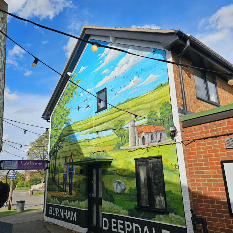 View Over The Marshes by Mark Harper | Street Art at Dalegate Market
