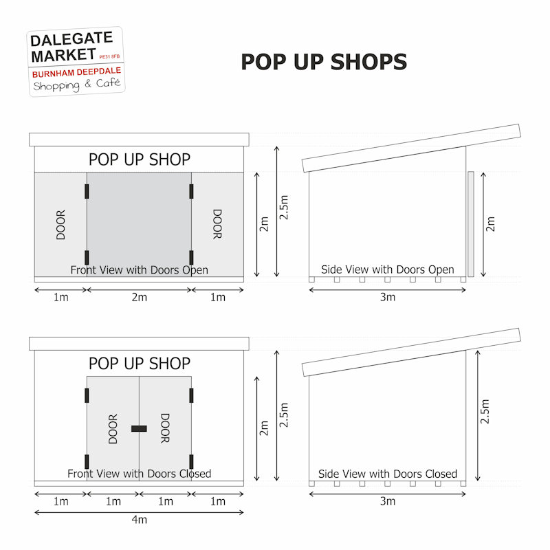 Pop Up Shops at Dalegate Market